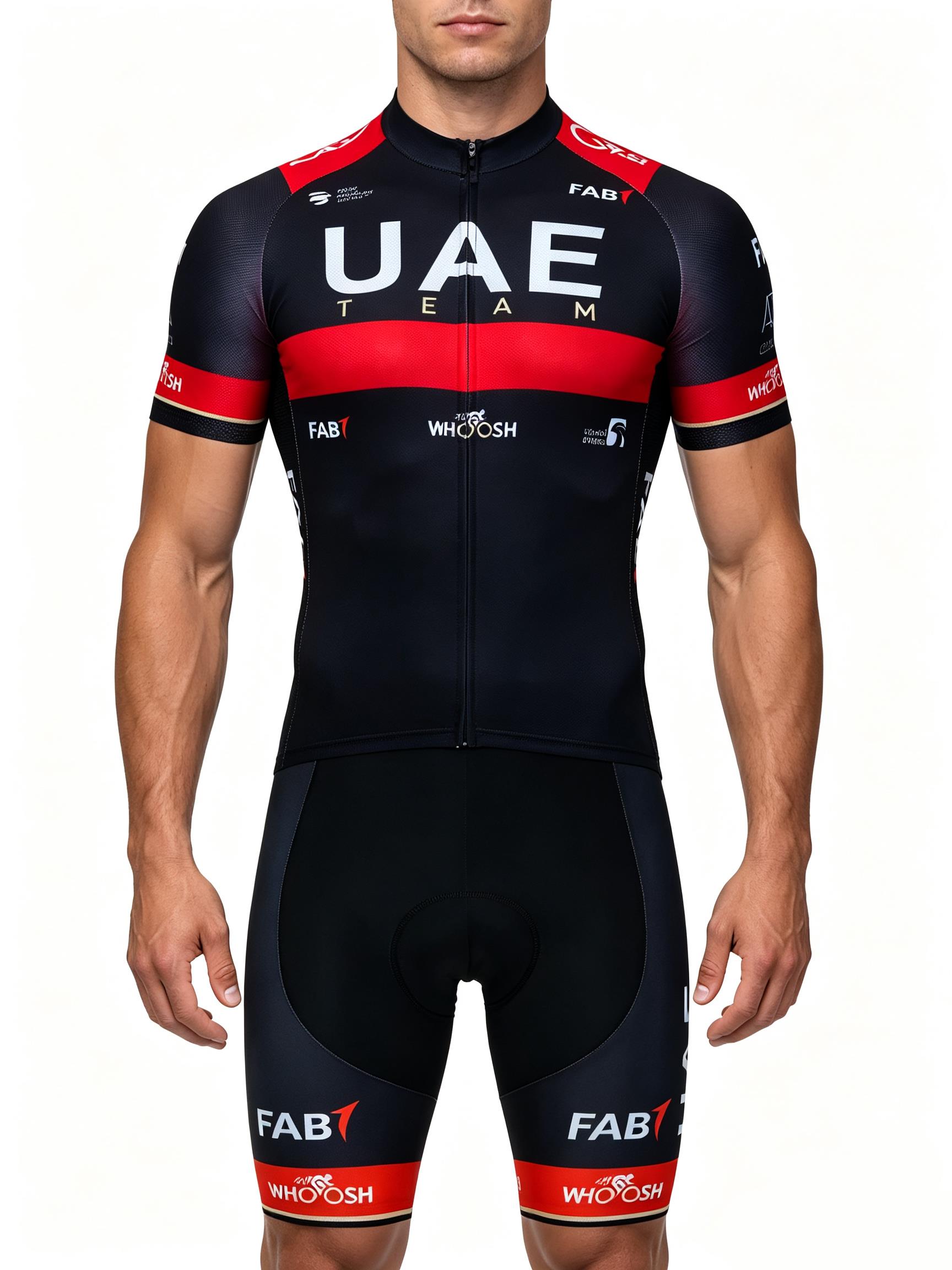 Mountain Biking Apparel - UAE Cycling Jersey Sets Mountain Bike