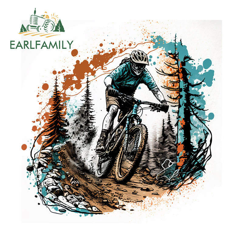 Xcm Mountain Biking - EARLFAMILY 13cm X 12.8cm for Mountain