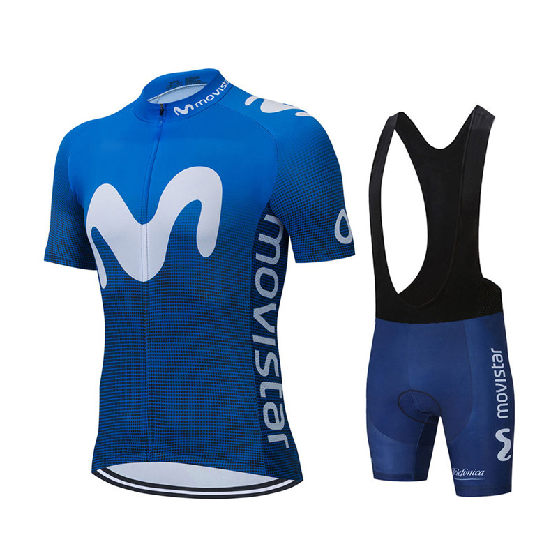 Mountain Biking Apparel - New Summer Movistar Team Cycling Jersey