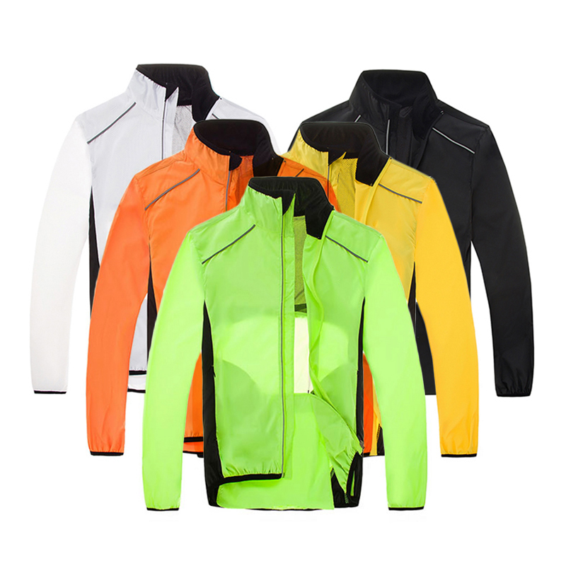 Orange wind cycling jacket mtb - Mountain Biking Rain Jacket review and price