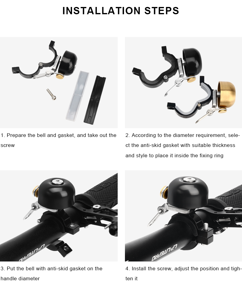 Retro Bicycle Bell Copper Clas - Mountain Biking Pictures review and price