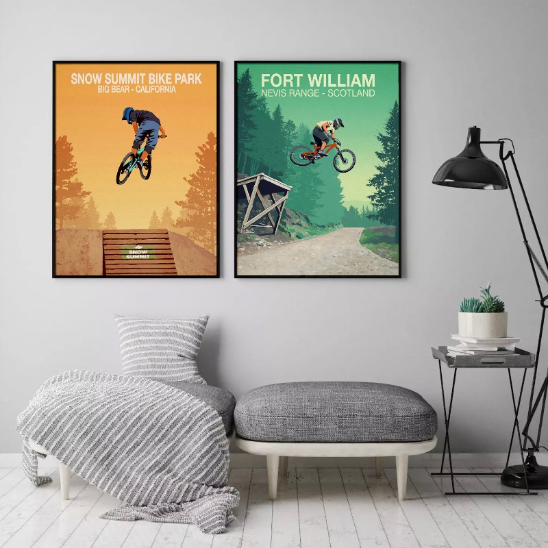 Mountain Bike Trail Poster Sno - Mountain Biking Pictures review and price