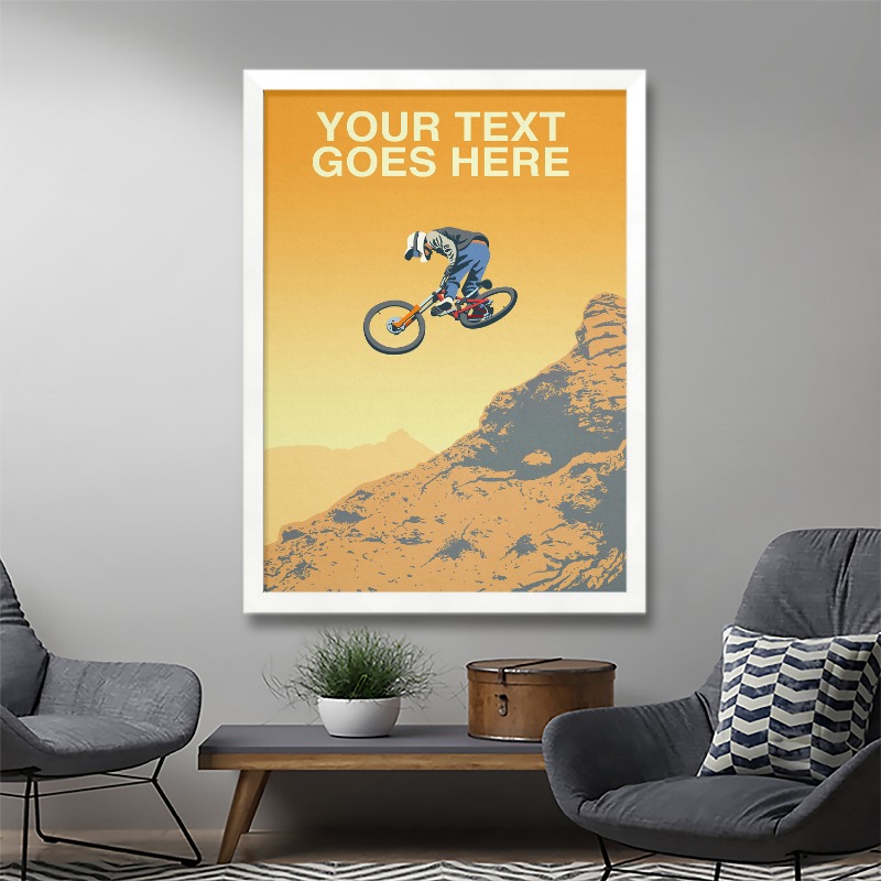 Mountain Bike Trail Poster Sno - Mountain Biking Pictures review and price