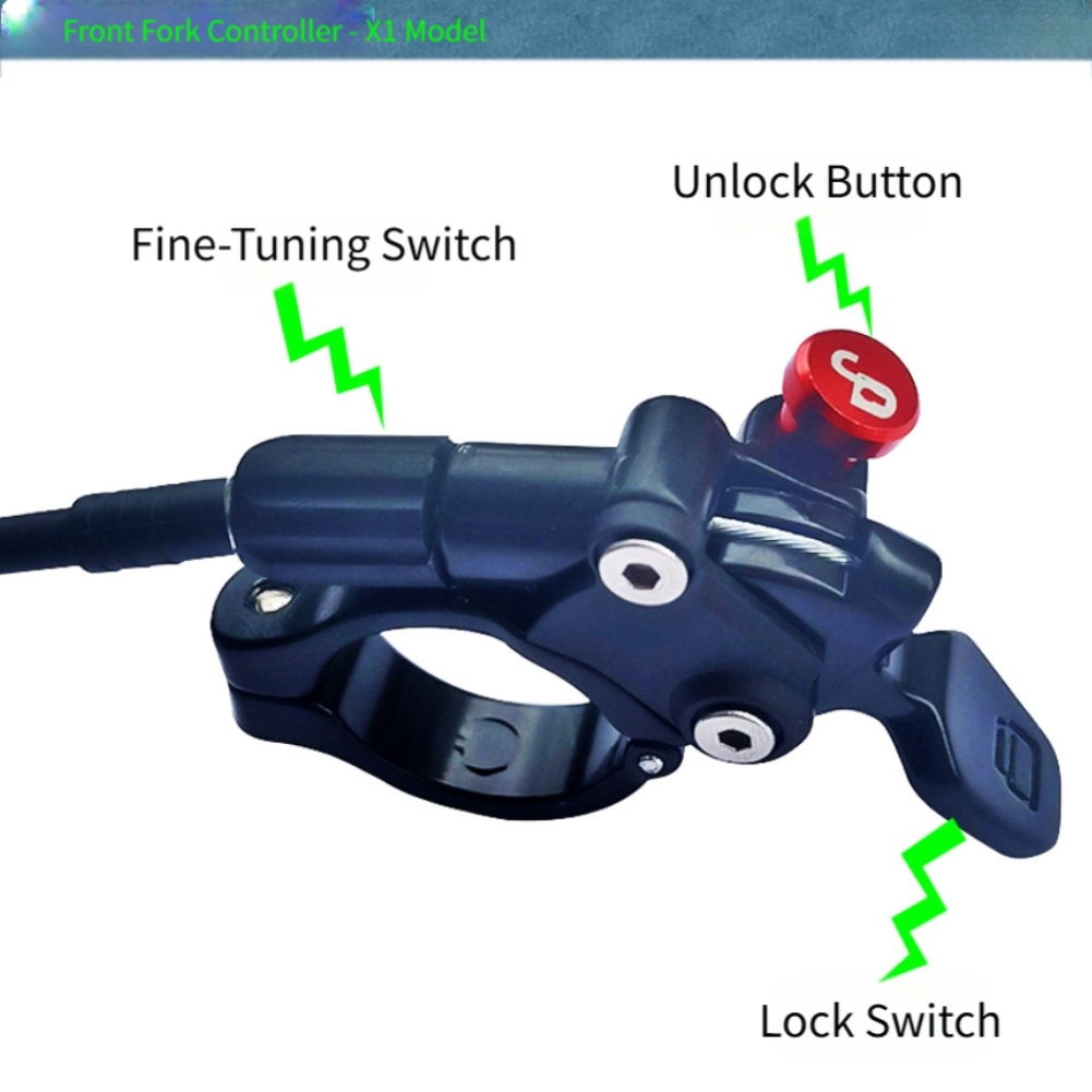 Aluminum Remote Lockout Lever  - Xcm Mountain Biking review and price