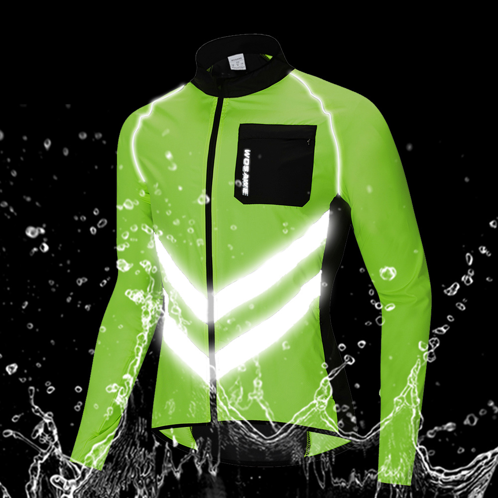 WOSAWE Cycling Rain Jacket Hig - Mountain Biking Rain Jacket review and price