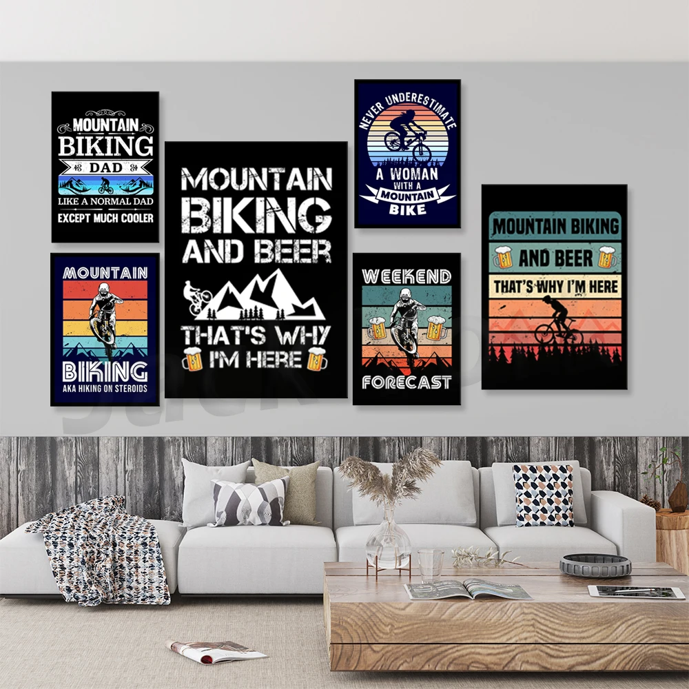 Go Mountain Bike Print Canvas  - Mountain Biking Pictures review and price