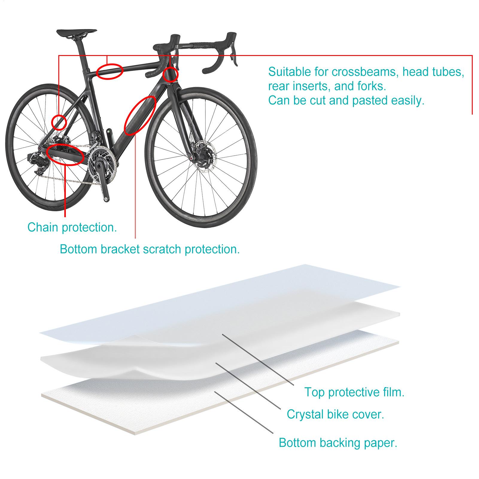 Bike Protection Tape Clear Pvc - Chainstay Protector Wrap review and price
